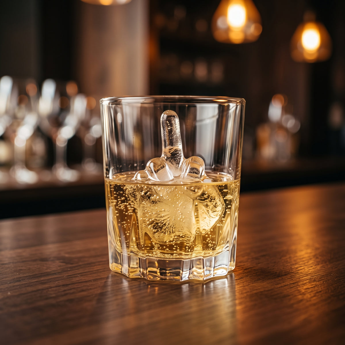 Middle Finger Ice Cube Mold
