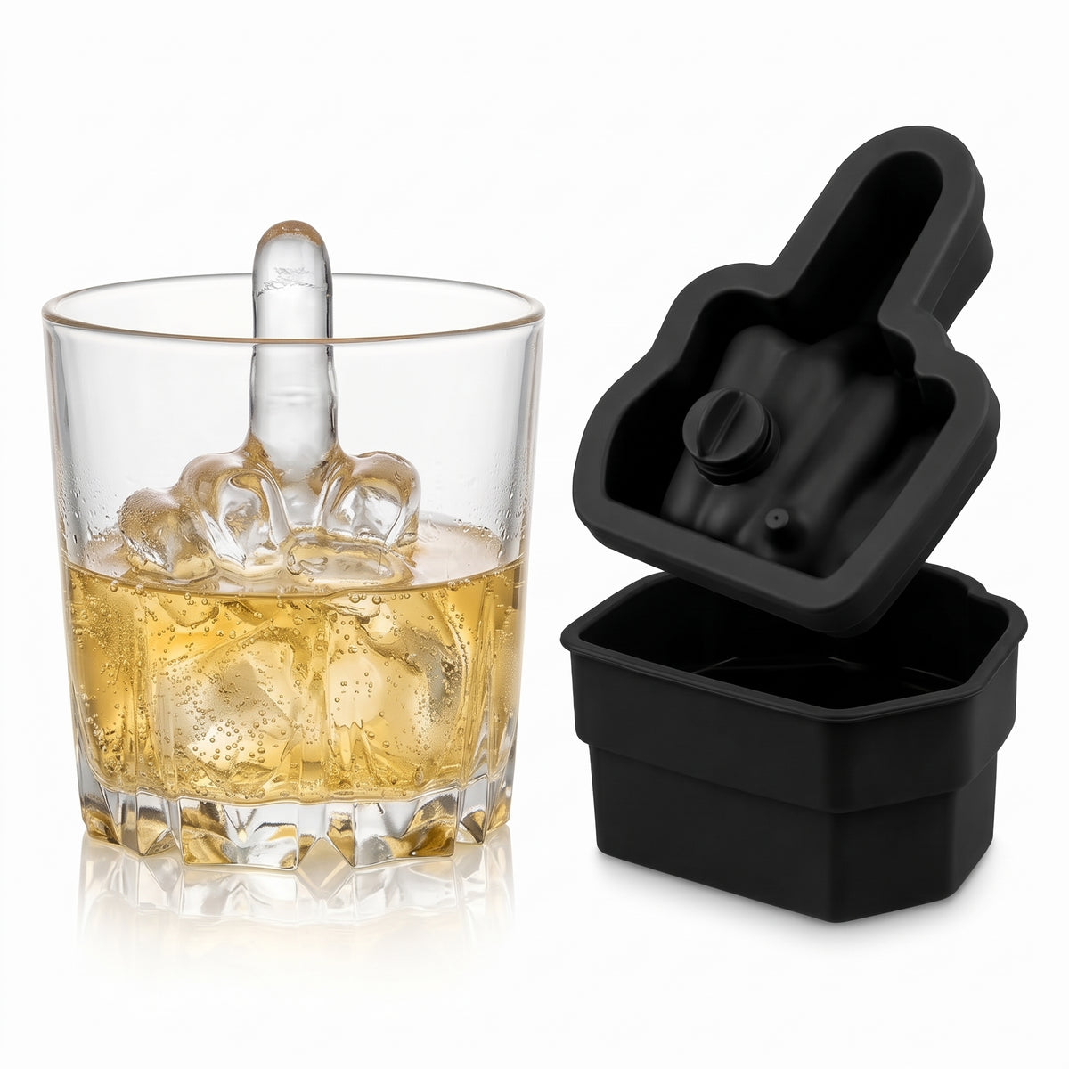 Middle Finger Ice Cube Mold